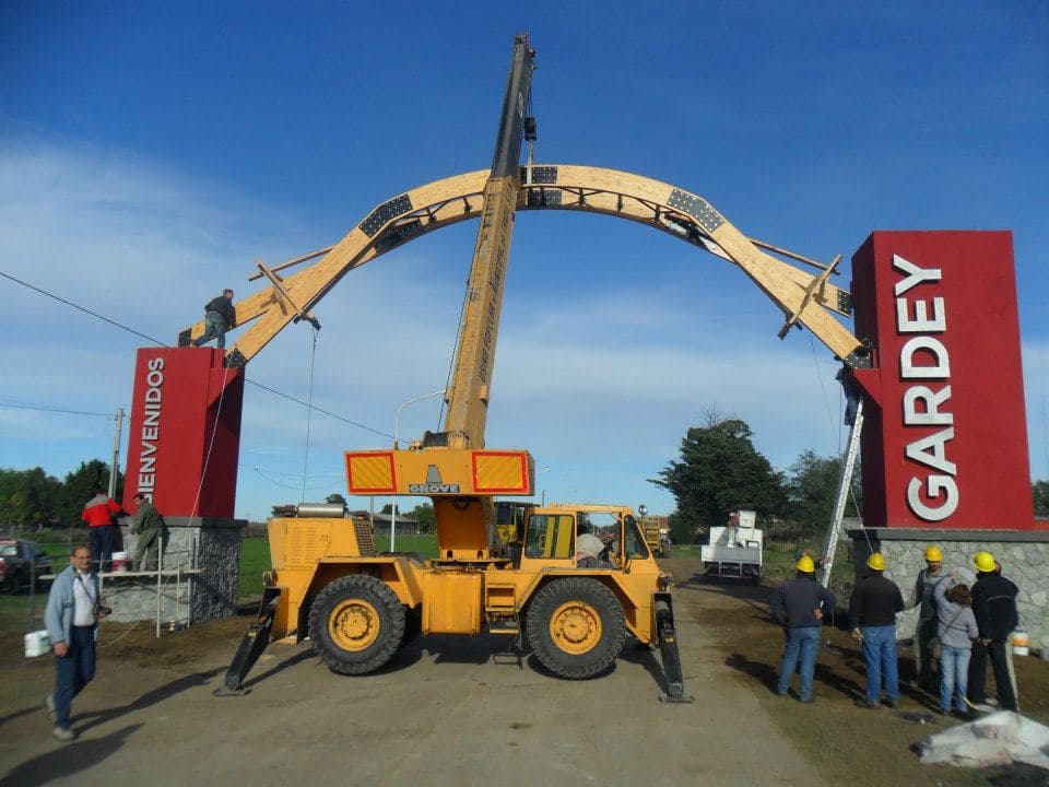 Imagen del proyecto: Construccion del portico de Gardey